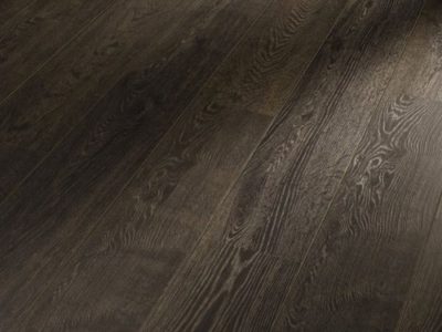 Le revêtement de sol stratifié un support aggloméré sur lequel a été apposé un décor qui prendre toutes les allures, motif bois, béton ou même carrelage.